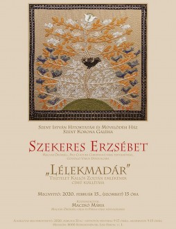 „Lélekmadár” - Szekeres Erzsébet textilművész tárlata nyílik szombaton